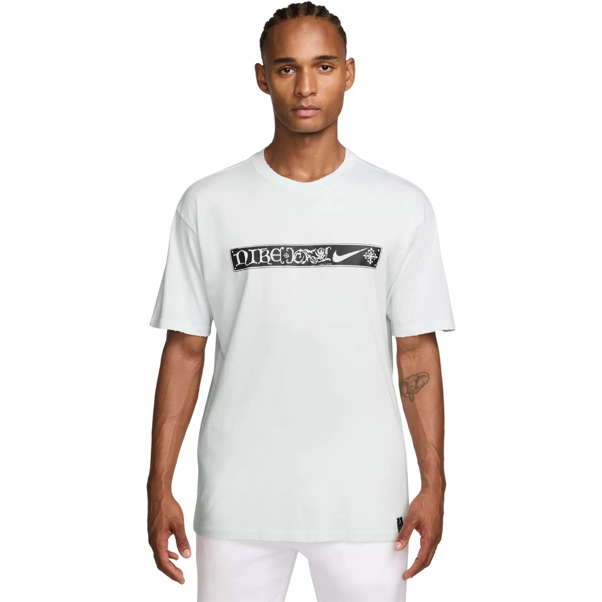 Nike Men's LSE Camelot Core Tee - Off White | Hibbett